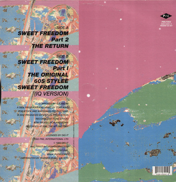 Positive Gang : Sweet Freedom (Part 2 The Return) (12")