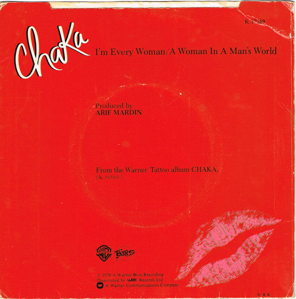 Chaka Khan : I'm Every Woman (7", Single)