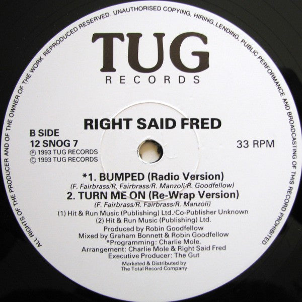 Right Said Fred : Bumped (12")