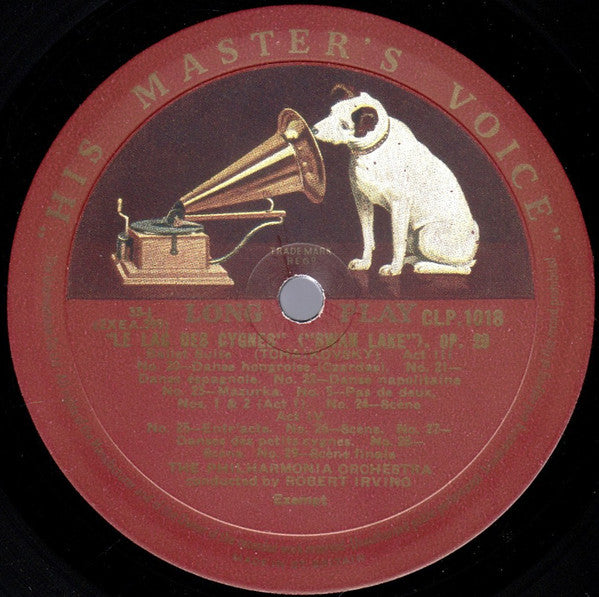 Pyotr Ilyich Tchaikovsky, Robert Irving (2) Conducting The Philharmonia Orchestra : Swan Lake (LP, Mono, RP)