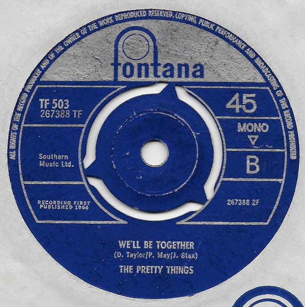 The Pretty Things : Don't Bring Me Down (7", Single, Mono, 3-P)