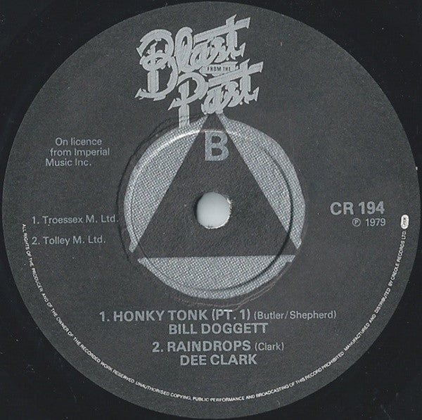 Duane Eddy / Bill Doggett / Dee Clark : Forty Miles Of Bad Roads / Honky Tonk (Pt.1) / Raindrops (7")