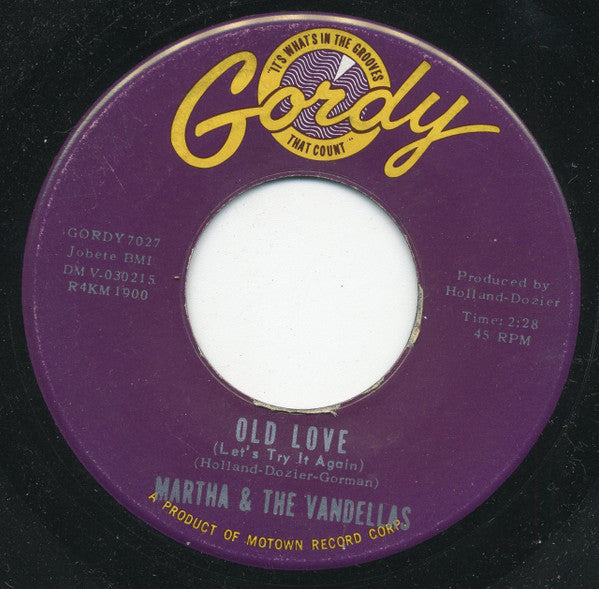 Martha Reeves & The Vandellas : Live Wire  (7", Single, Roc)