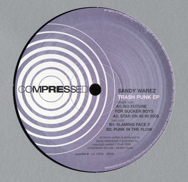 Sandy Warez : Trash Punk EP (12", EP)