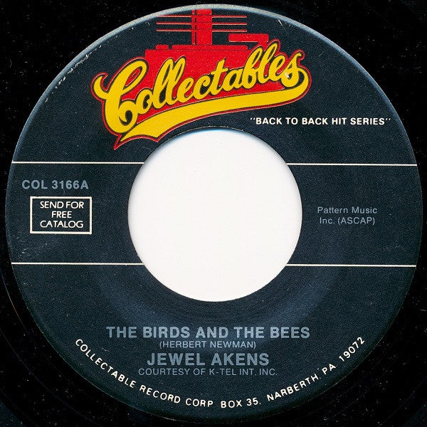Jewel Akens : The Birds And The Bees / Georgie Porgie (7", Mono)