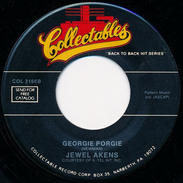 Jewel Akens : The Birds And The Bees / Georgie Porgie (7", Mono)