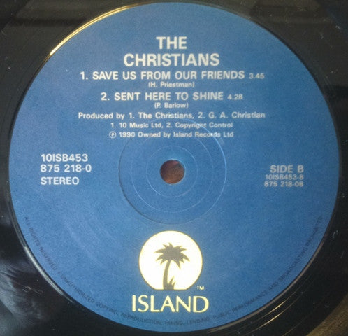 The Christians : I Found Out (10", Ltd, Num, Box)
