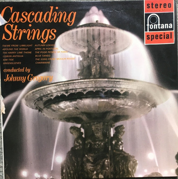 The Cascading Strings Conducted By John Gregory : Cascading Strings (LP, RE)