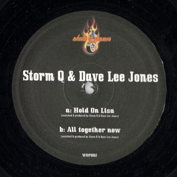 Storm Q & Dave Lee Jones : Hold On Lisa / All Together Now (12")