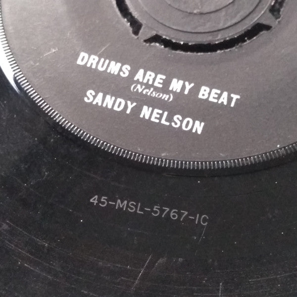 Sandy Nelson : Drums Are My Beat (7", Single)