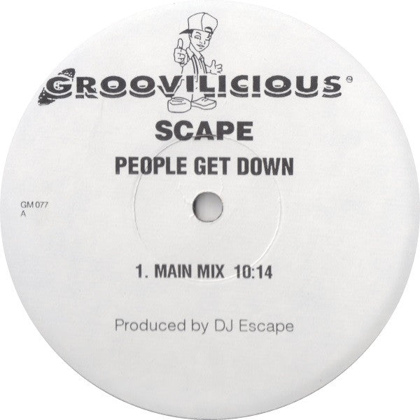 DJ Escape : People Get Down (12", Promo)
