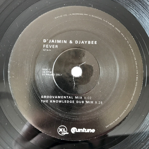 Djaimin & Djaybee : Fever (2x12", Promo)