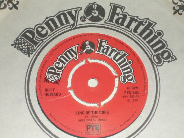 Billy Howard : King Of The Cops (7", 4-P)
