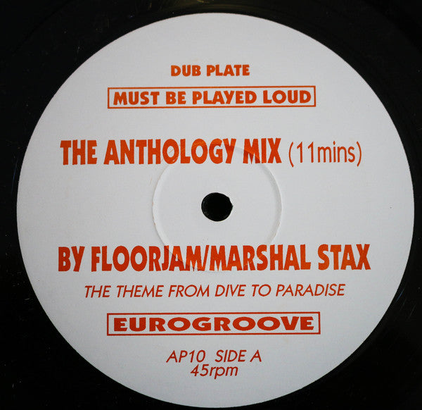 Eurogroove : Dive To Paradise (2x12", Promo)