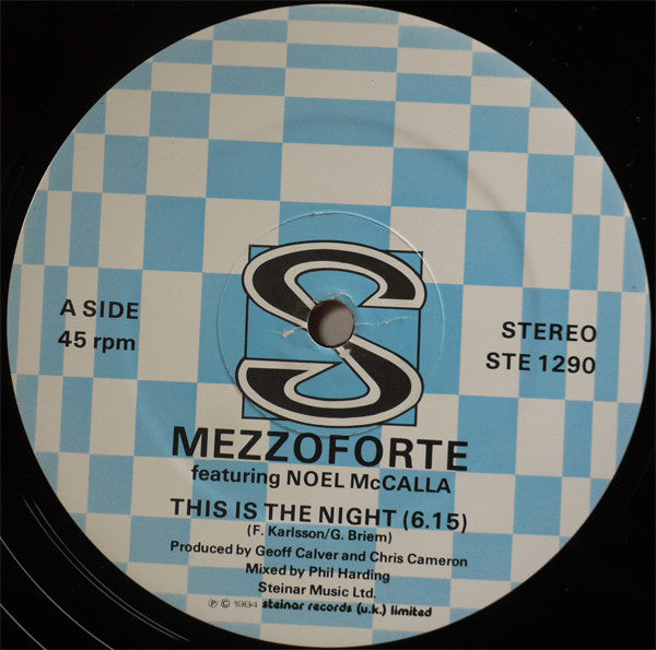 Mezzoforte Featuring Noel McCalla : This Is The Night (12")