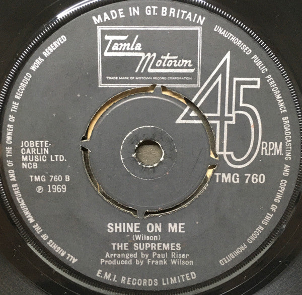 The Supremes : Stoned Love (7", Single, 4-P)