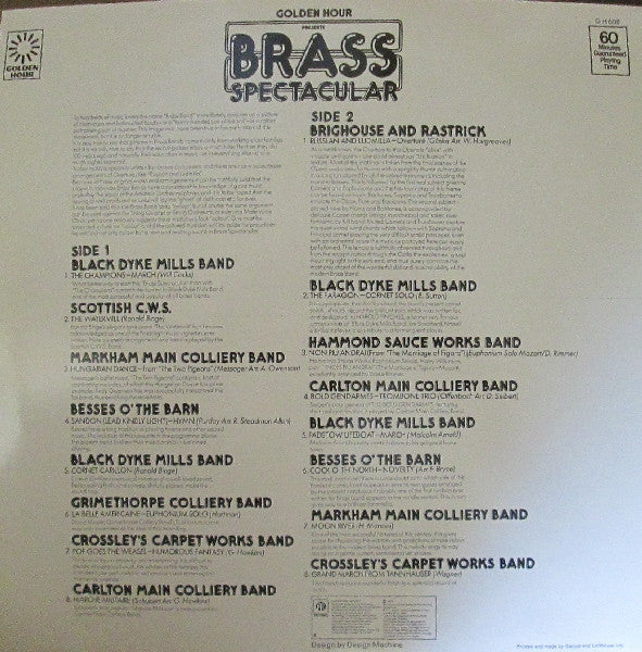 Various : Brass Spectacular (LP)