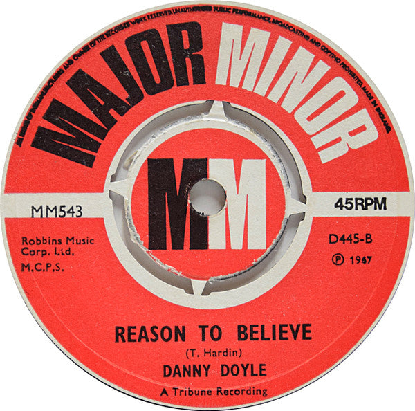 Danny Doyle (2) : Whisky On A Sunday  (7")