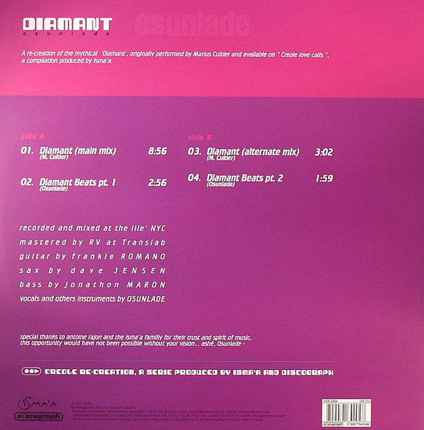Osunlade : Diamant (12")