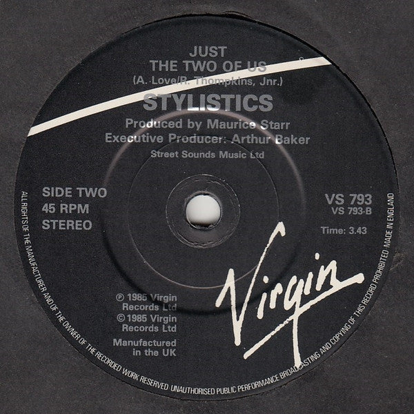 The Stylistics : Love Is Not The Answer (7")