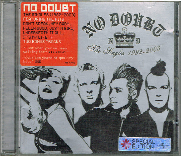 No Doubt : The Singles 1992 - 2003 (CD, Comp, S/Edition, Dis)