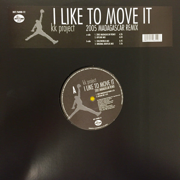 K.K. Project : I Like To Move It (2005 Madagascar Remix) (12")