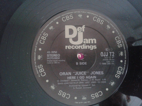 Oran 'Juice' Jones : Curiosity (12")