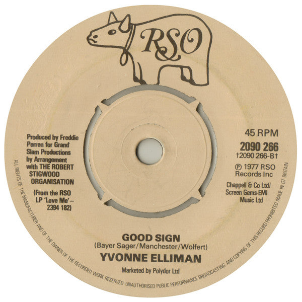 Yvonne Elliman : If I Can't Have You (7", Single, 4-p)