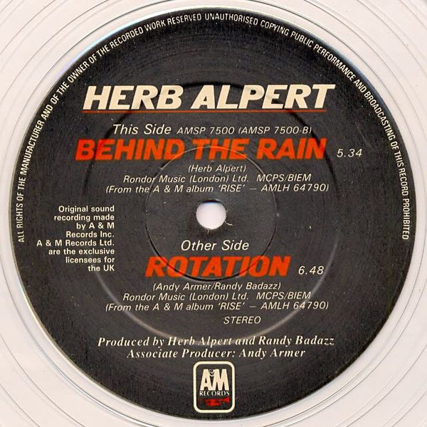 Herb Alpert : Rotation (12", Tra)