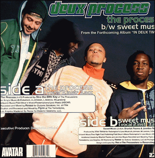 Deux Process : The Process / Sweet Music (12")