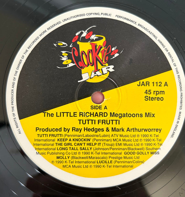 Tutti Frutti (13) : The Little Richard Megatoons Mix (12", Mixed)