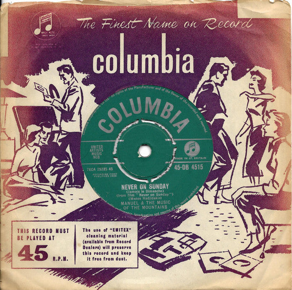 Manuel And His Music Of The Mountains : The Portuguese Washerwomen (7", Single)