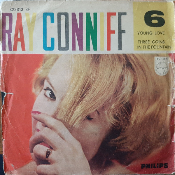 Ray Conniff : Young Love / Three Coins In The Fountain (7")