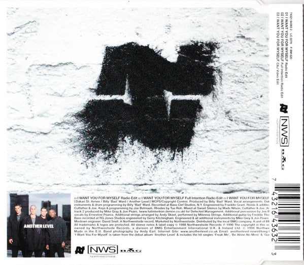 Another Level : I Want You For Myself (CD, Single, CD1)