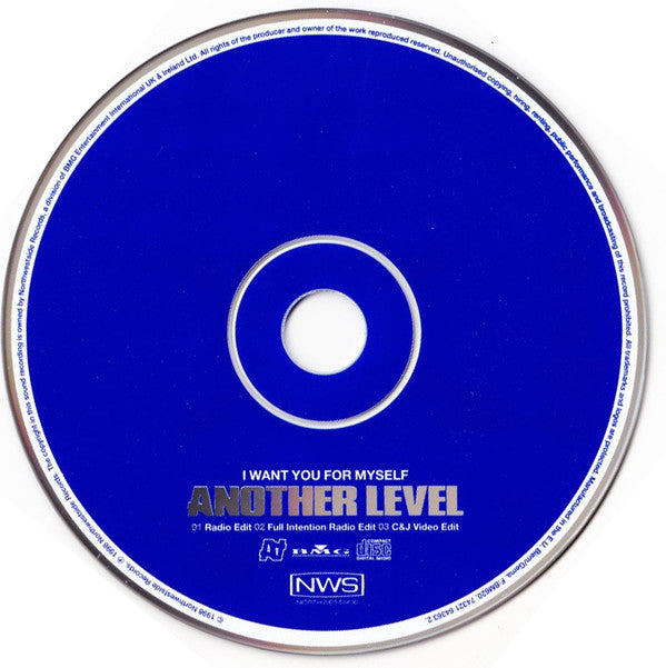 Another Level : I Want You For Myself (CD, Single, CD1)