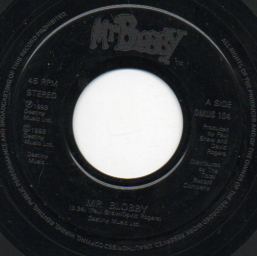 Mr. Blobby : Mr. Blobby (7", Single, Jukebox)