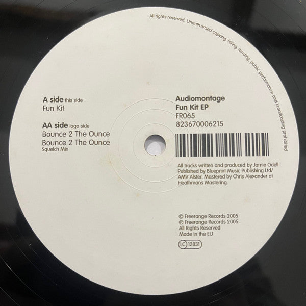 Audiomontage : Fun Kit EP (12", EP)