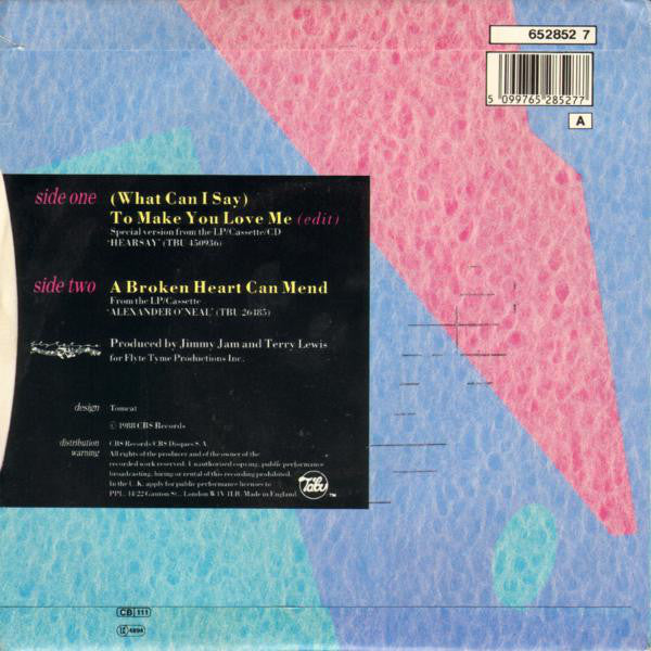 Alexander O'Neal : (What Can I Say) To Make You Love Me (Edit) (7", Single)