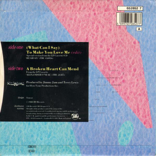 Alexander O'Neal : (What Can I Say) To Make You Love Me (Edit) (7", Single)