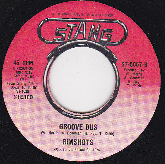 The Rimshots : Super Disco (7", Single)