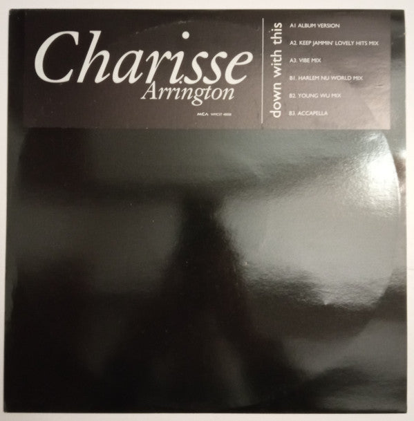 Charisse Arrington : Down With This (12", Promo)