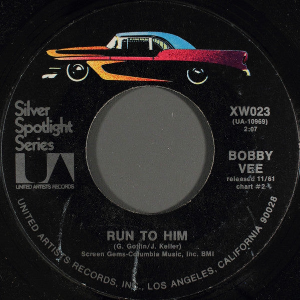 Bobby Vee : Run To Him / Sharing You (7")