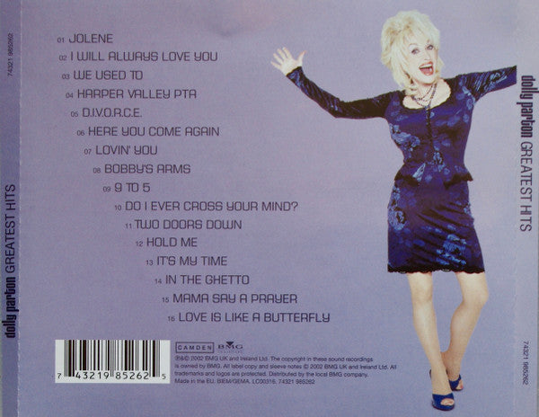 Dolly Parton : Greatest Hits (CD, Comp)