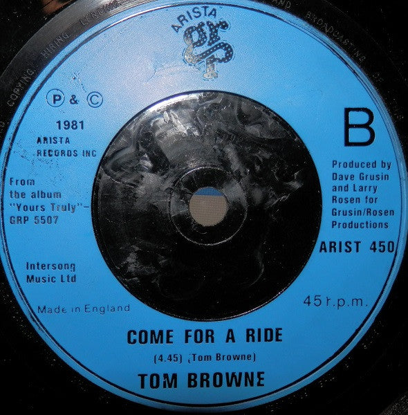 Tom Browne : Fungi Mama (Bebop Afunkadiscolypso) (7", Blu)