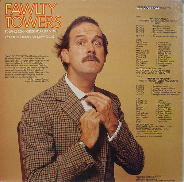 Fawlty Towers : Fawlty Towers (LP, Mono, RE)