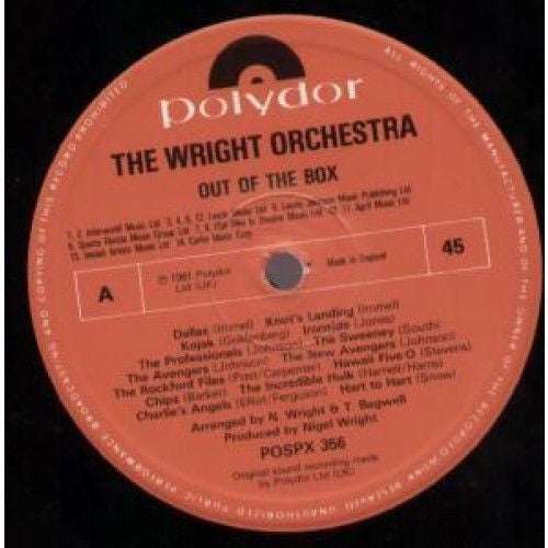 The Wright Orchestra : Out Of The Box (12")