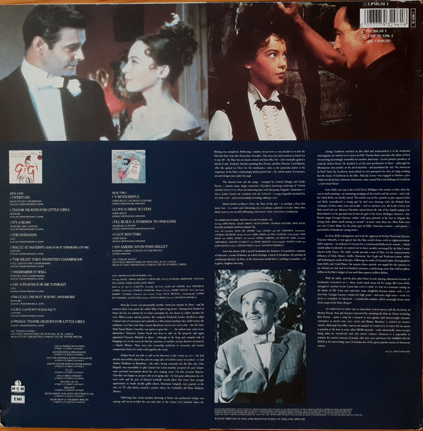 MGM Studio Orchestra : Gigi & An American In Paris (Original MGM Soundtrack Recordings) (LP, Comp, Mono, RM)