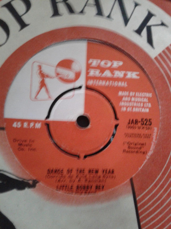 Little Bobby Rey And His Band : Rockin' "J" Bells / Dance Of The New Year (Corrido De Auld Lang Syne) (7", Single)