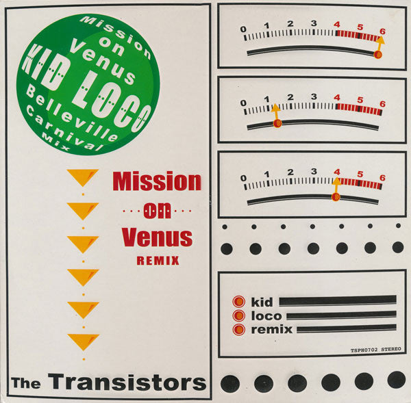 The Transistors : Mission On Venus Remix (10")