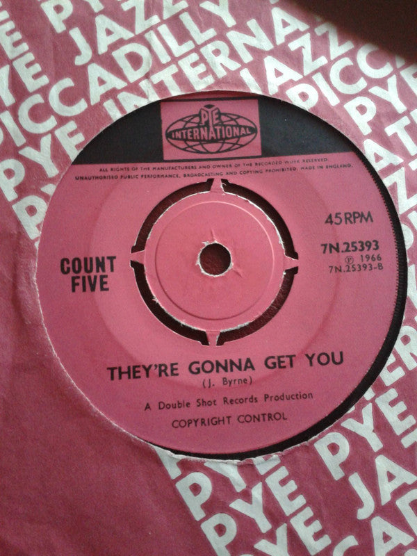 Count Five : Psychotic Reaction (7", Single, Pus)